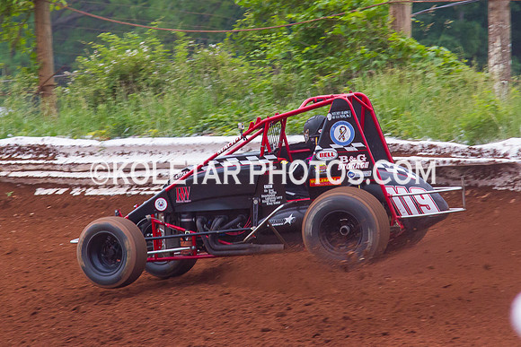 SUSQUEHANNA SPEEDWAY YORK HAVEN PA USAC SPRINTS & ARDC MIDGETS 6-8-2014-1263