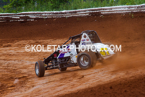 SUSQUEHANNA SPEEDWAY YORK HAVEN PA USAC SPRINTS & ARDC MIDGETS 6-8-2014-1251