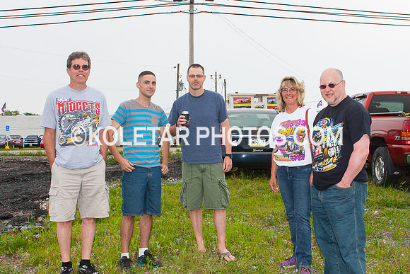 SUSQUEHANNA SPEEDWAY YORK HAVEN PA USAC SPRINTS & ARDC MIDGETS 6-8-2014-7392