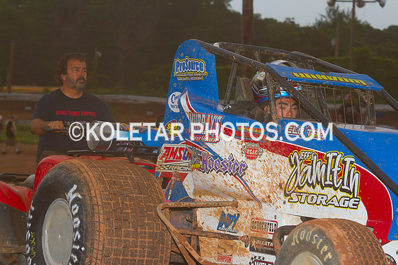 SUSQUEHANNA SPEEDWAY YORK HAVEN PA USAC SPRINTS & ARDC MIDGETS 6-8-2014-1385