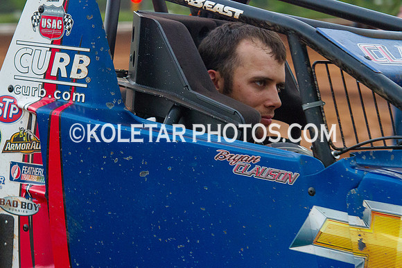 SUSQUEHANNA SPEEDWAY YORK HAVEN PA USAC SPRINTS & ARDC MIDGETS 6-8-2014-1396