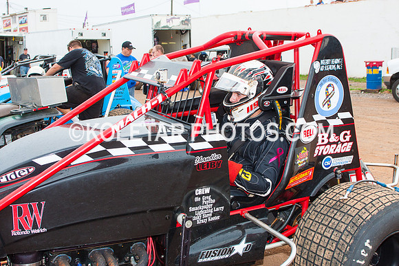 SUSQUEHANNA SPEEDWAY YORK HAVEN PA USAC SPRINTS & ARDC MIDGETS 6-8-2014-7415