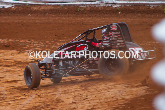 SUSQUEHANNA SPEEDWAY YORK HAVEN PA USAC SPRINTS & ARDC MIDGETS 6-8-2014-1105