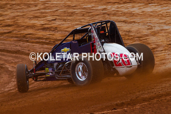 SUSQUEHANNA SPEEDWAY YORK HAVEN PA USAC SPRINTS & ARDC MIDGETS 6-8-2014-1316