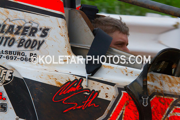 SUSQUEHANNA SPEEDWAY YORK HAVEN PA USAC SPRINTS & ARDC MIDGETS 6-8-2014-1384
