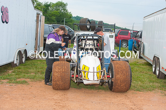 SUSQUEHANNA SPEEDWAY YORK HAVEN PA USAC SPRINTS & ARDC MIDGETS 6-8-2014-7442
