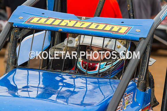 SUSQUEHANNA SPEEDWAY YORK HAVEN PA USAC SPRINTS & ARDC MIDGETS 6-8-2014-0998