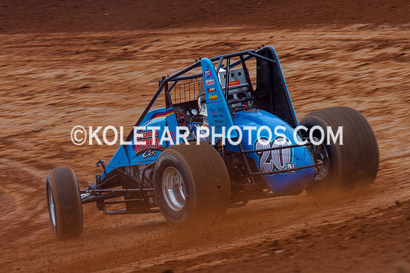 SUSQUEHANNA SPEEDWAY YORK HAVEN PA USAC SPRINTS & ARDC MIDGETS 6-8-2014-1219