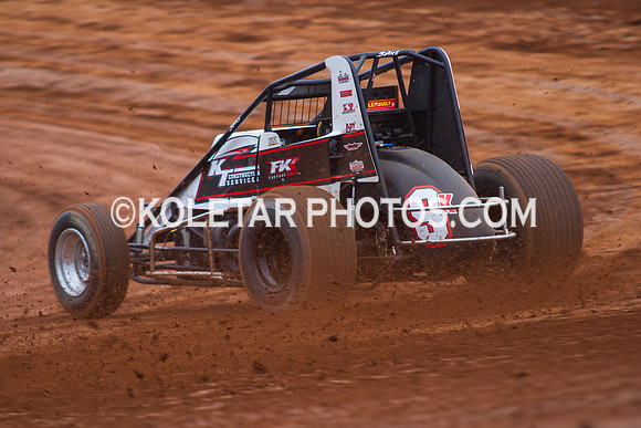 SUSQUEHANNA SPEEDWAY YORK HAVEN PA USAC SPRINTS & ARDC MIDGETS 6-8-2014-1094