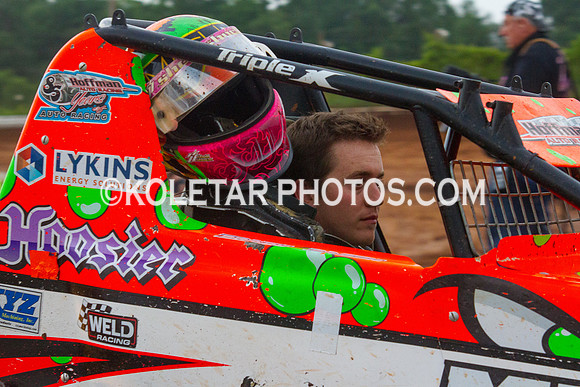 SUSQUEHANNA SPEEDWAY YORK HAVEN PA USAC SPRINTS & ARDC MIDGETS 6-8-2014-1402