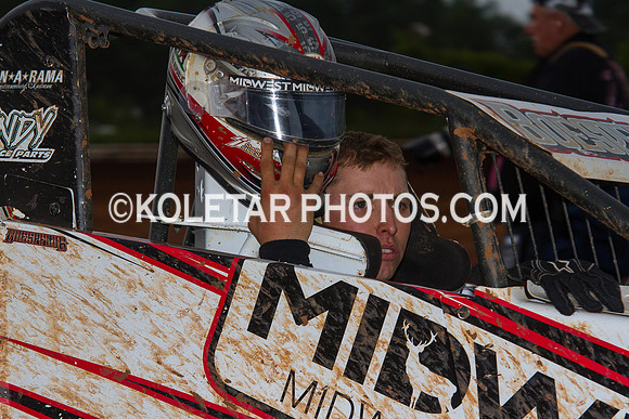 SUSQUEHANNA SPEEDWAY YORK HAVEN PA USAC SPRINTS & ARDC MIDGETS 6-8-2014-1387