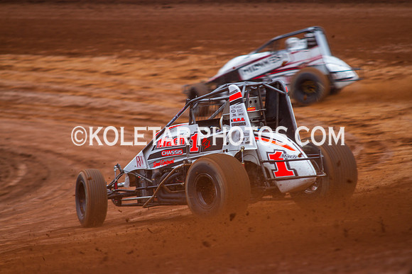 SUSQUEHANNA SPEEDWAY YORK HAVEN PA USAC SPRINTS & ARDC MIDGETS 6-8-2014-1100