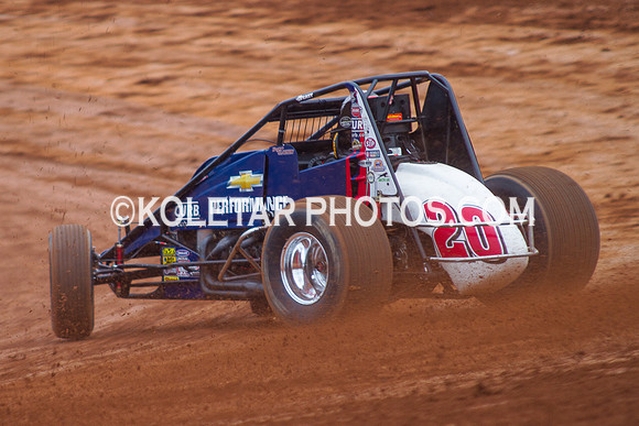 SUSQUEHANNA SPEEDWAY YORK HAVEN PA USAC SPRINTS & ARDC MIDGETS 6-8-2014-1141
