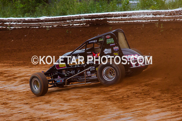SUSQUEHANNA SPEEDWAY YORK HAVEN PA USAC SPRINTS & ARDC MIDGETS 6-8-2014-1310