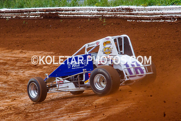 SUSQUEHANNA SPEEDWAY YORK HAVEN PA USAC SPRINTS & ARDC MIDGETS 6-8-2014-1327