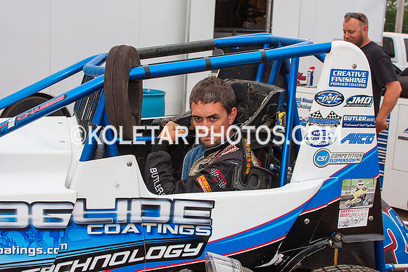 SUSQUEHANNA SPEEDWAY YORK HAVEN PA USAC SPRINTS & ARDC MIDGETS 6-8-2014-7450