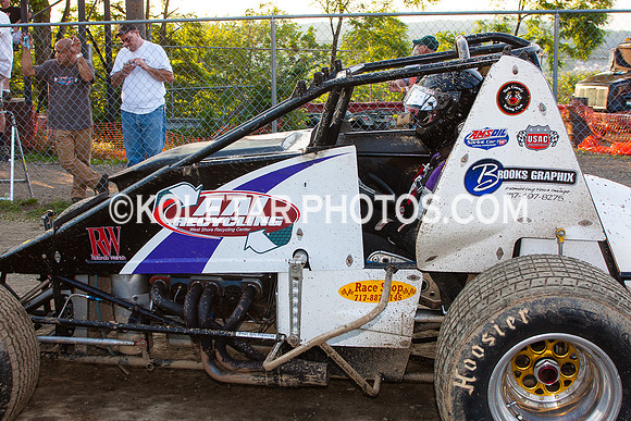 GRANDVIEW PA USAC SPRINTS & ARDC MIDGETS 6-3-2014-6701