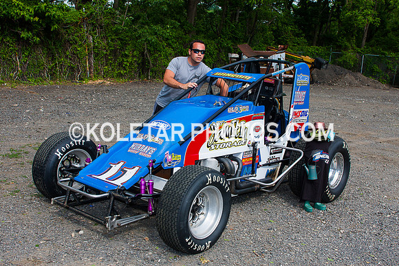 GRANDVIEW PA USAC SPRINTS & ARDC MIDGETS 6-3-2014-6414