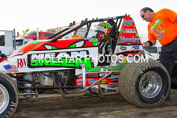 GRANDVIEW PA USAC SPRINTS & ARDC MIDGETS 6-3-2014-6704