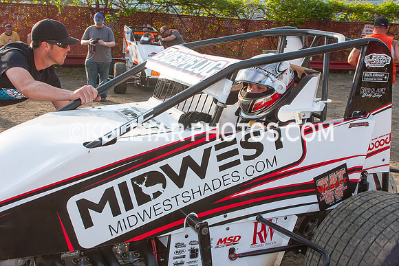GRANDVIEW PA USAC SPRINTS & ARDC MIDGETS 6-3-2014-6528