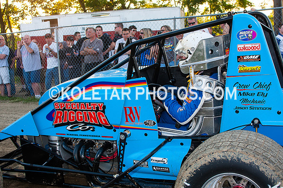 GRANDVIEW PA USAC SPRINTS & ARDC MIDGETS 6-3-2014-6737
