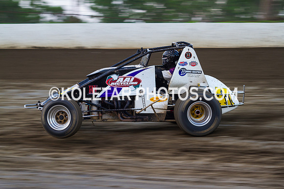 GRANDVIEW PA USAC SPRINTS & ARDC MIDGETS 6-3-2014-4928