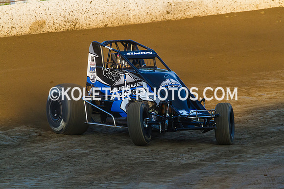 GRANDVIEW PA USAC SPRINTS & ARDC MIDGETS 6-3-2014-4818