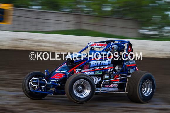 GRANDVIEW PA USAC SPRINTS & ARDC MIDGETS 6-3-2014-4907
