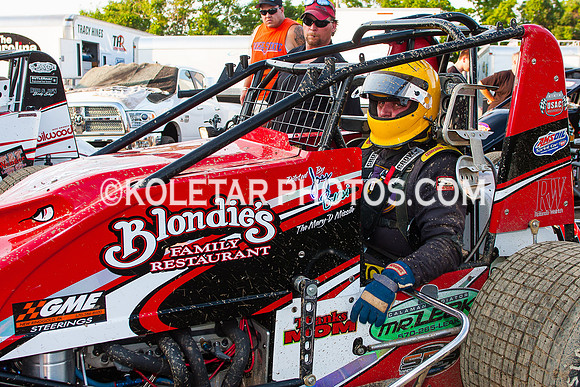 GRANDVIEW PA USAC SPRINTS & ARDC MIDGETS 6-3-2014-6655