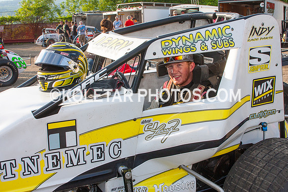GRANDVIEW PA USAC SPRINTS & ARDC MIDGETS 6-3-2014-6515