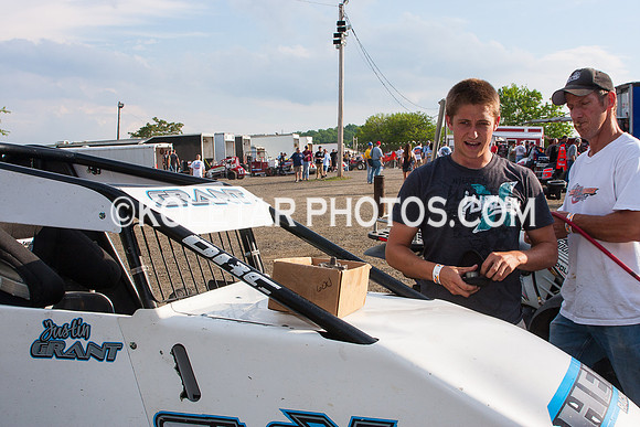 GRANDVIEW PA USAC SPRINTS & ARDC MIDGETS 6-3-2014-6476