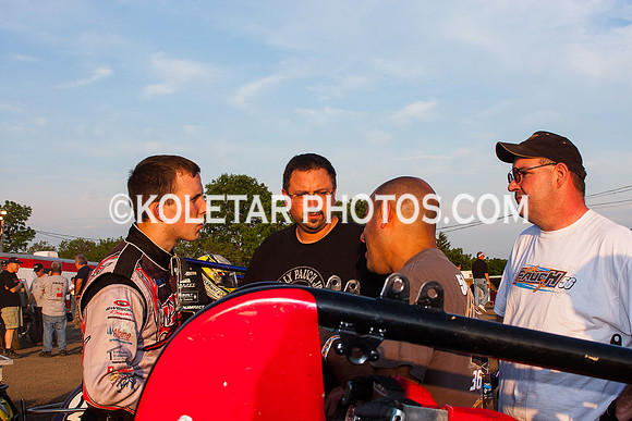 GRANDVIEW PA USAC SPRINTS & ARDC MIDGETS 6-3-2014-6767
