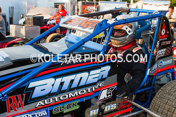 GRANDVIEW PA USAC SPRINTS & ARDC MIDGETS 6-3-2014-6657