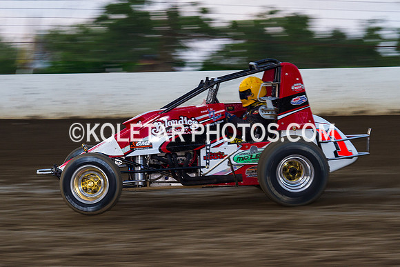 GRANDVIEW PA USAC SPRINTS & ARDC MIDGETS 6-3-2014-4899