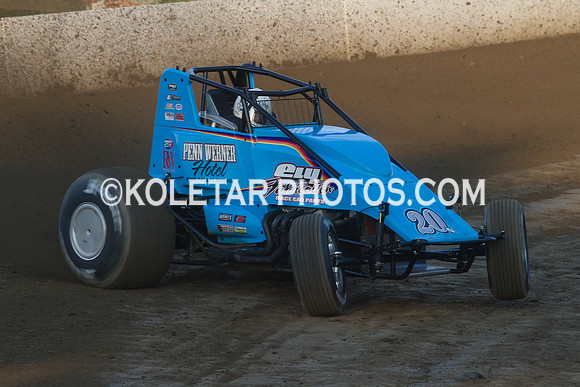 GRANDVIEW PA USAC SPRINTS & ARDC MIDGETS 6-3-2014-4831