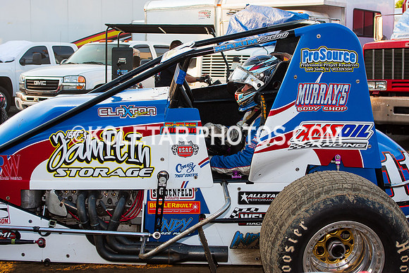 GRANDVIEW PA USAC SPRINTS & ARDC MIDGETS 6-3-2014-6744