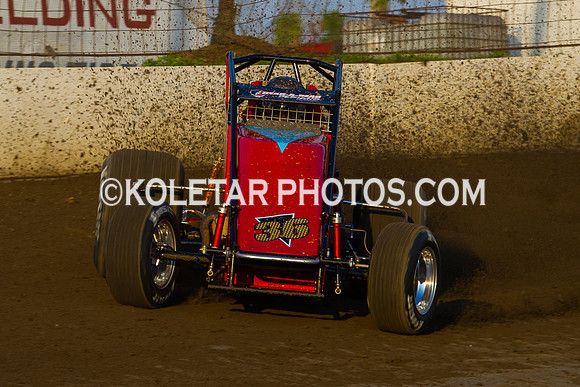 GRANDVIEW PA USAC SPRINTS & ARDC MIDGETS 6-3-2014-4787