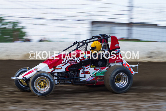 GRANDVIEW PA USAC SPRINTS & ARDC MIDGETS 6-3-2014-4902