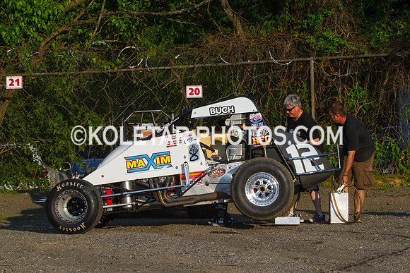 GRANDVIEW PA USAC SPRINTS & ARDC MIDGETS 6-3-2014-4520