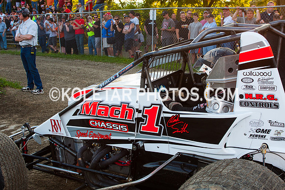 GRANDVIEW PA USAC SPRINTS & ARDC MIDGETS 6-3-2014-6735