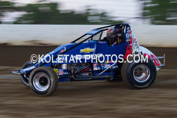 GRANDVIEW PA USAC SPRINTS & ARDC MIDGETS 6-3-2014-4913