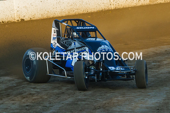 GRANDVIEW PA USAC SPRINTS & ARDC MIDGETS 6-3-2014-4835
