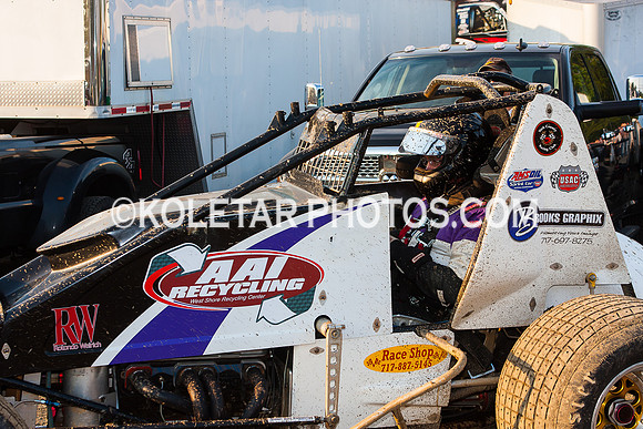 GRANDVIEW PA USAC SPRINTS & ARDC MIDGETS 6-3-2014-6664