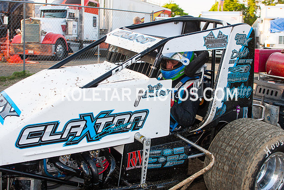 GRANDVIEW PA USAC SPRINTS & ARDC MIDGETS 6-3-2014-6699
