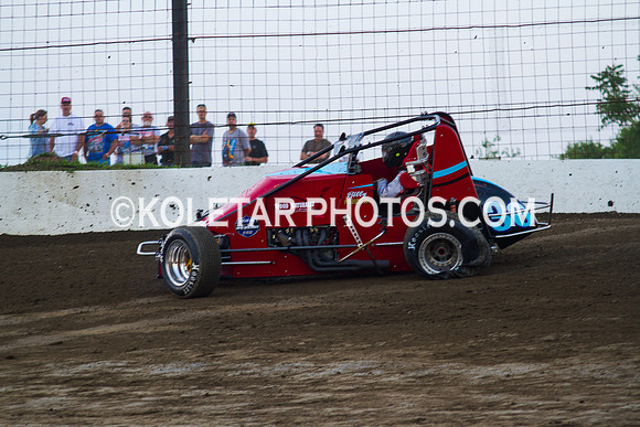 GRANDVIEW PA USAC SPRINTS & ARDC MIDGETS 6-3-2014-4945