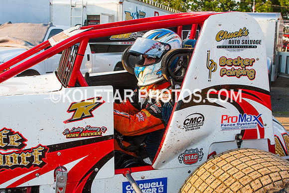 GRANDVIEW PA USAC SPRINTS & ARDC MIDGETS 6-3-2014-6688