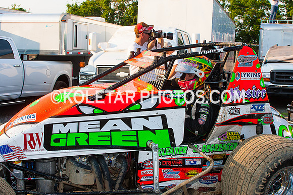 GRANDVIEW PA USAC SPRINTS & ARDC MIDGETS 6-3-2014-6683