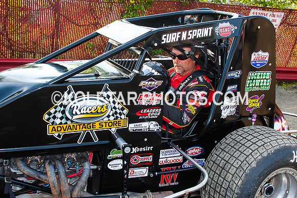 GRANDVIEW PA USAC SPRINTS & ARDC MIDGETS 6-3-2014-6540
