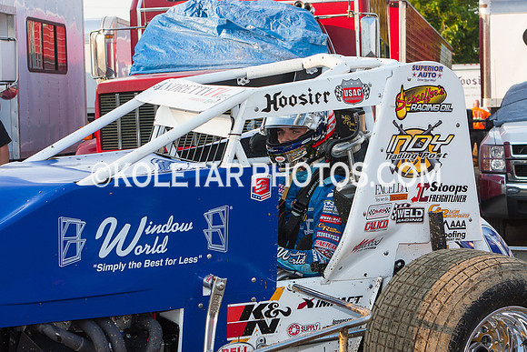 GRANDVIEW PA USAC SPRINTS & ARDC MIDGETS 6-3-2014-6649