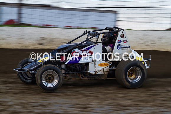 GRANDVIEW PA USAC SPRINTS & ARDC MIDGETS 6-3-2014-4926